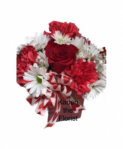 Red and white Cube style