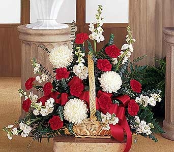 Red and White Fireside 
