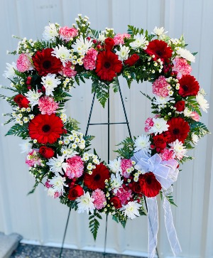 Red and White Heart 