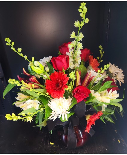 Red and White Pride Mixed, short