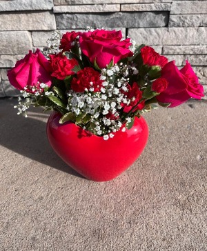 Red Hot Heart Valentines Day