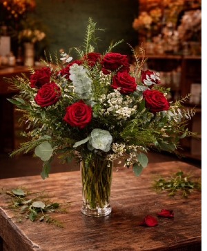 Red Letter Day Rose Arrangement