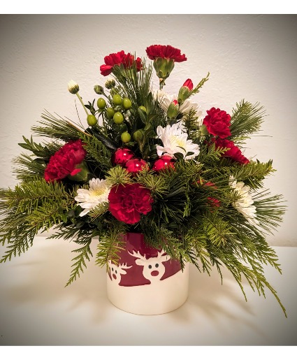 Red Nosed Reindeer Arrangement