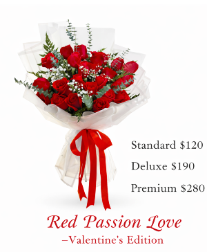 Red Passion Love Bouquet