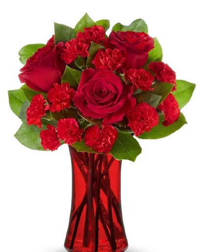 Red Romance Bouquet  