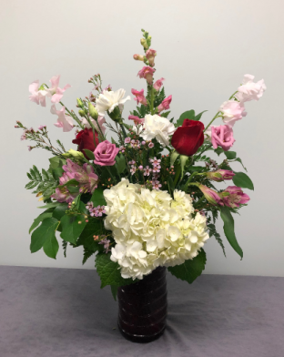 Red Romance Fresh Arrangement