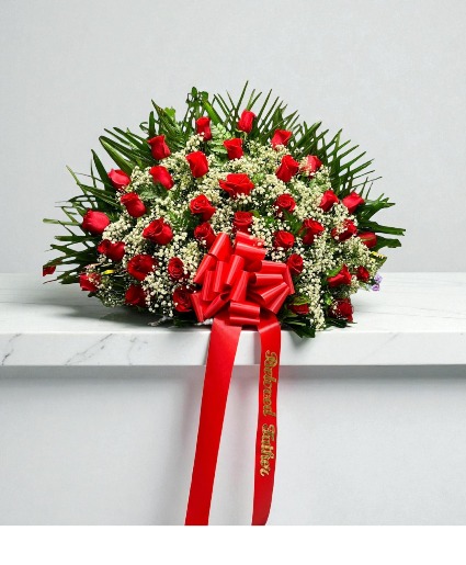 Red Rose Baskets