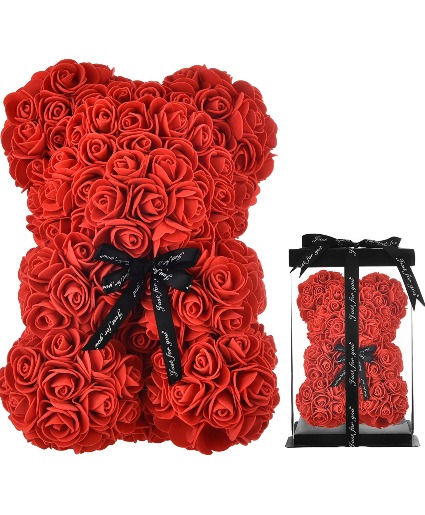 Red Rose Bear 