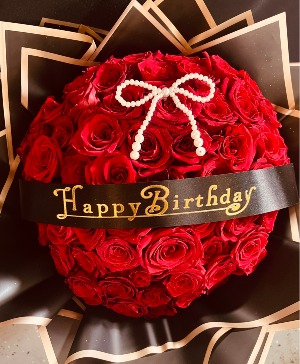 RED ROSE BIRTHDAY RED ROSES BOUQUET 
