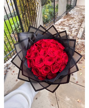 red rose bouquet 