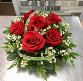 Red rose centerpiece centerpiece