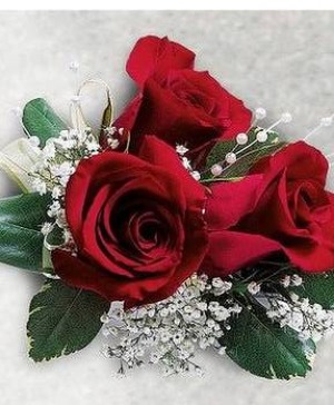 Roses And Pearls Prom Hairpiece 