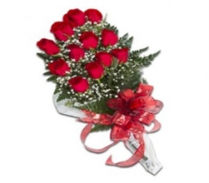 Red Rose Presentation Bouquet Fresh cut roses