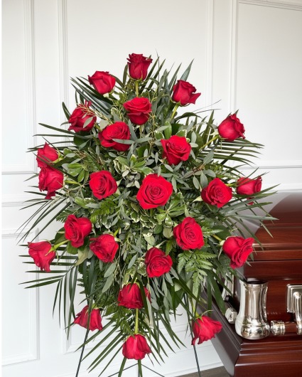 Red Rose Standing Spray 