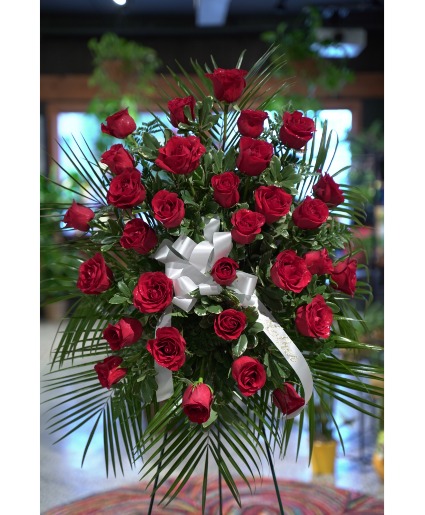 Red Rose  Standing Tribute