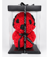 Red Rose Teddy Bear Gift Box 