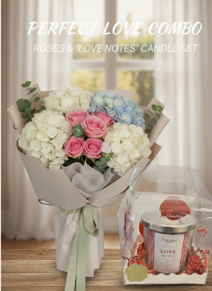 Flowers and Scented candles flowers in bluffton