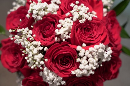 Bouquet Flowers For Red Prom Dress Red Prom Bouquet