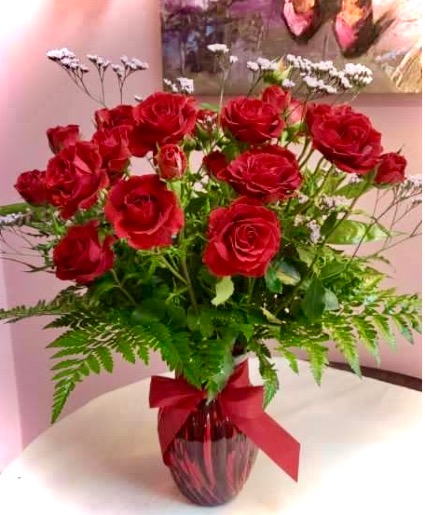 Red Petite Roses Roses