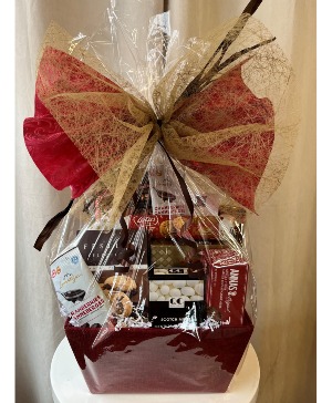 Red Velvet  Gift Basket 