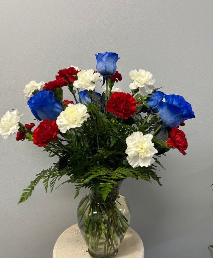 red white and blue 