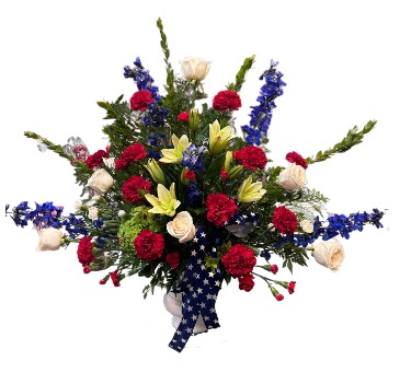 Red, White, and Honor  in Jacksboro, TX | AMBROSE FLORAL DESIGNS
