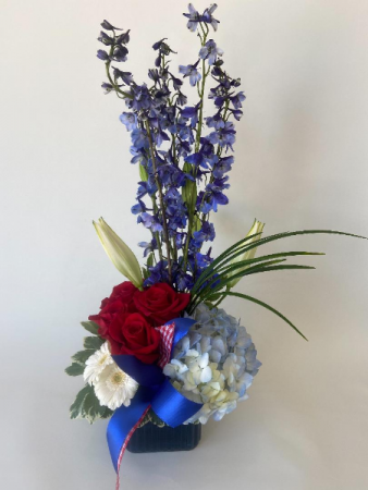 Red, White, & Bloom Custom