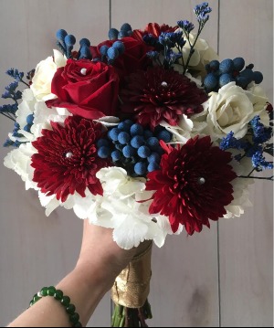 Red White & Blue Bouquet 