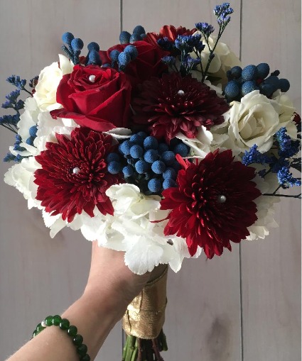 Red White & Blue Bouquet 