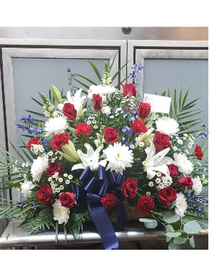 Red-White-Blue Fireside Basket 159.95 179.95