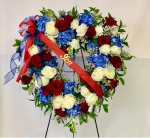 Red, White, & Blue Heart 