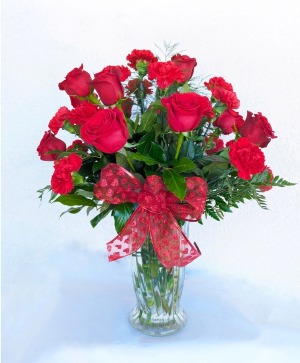 Red-y-or-not I Love you Rose Arrangement