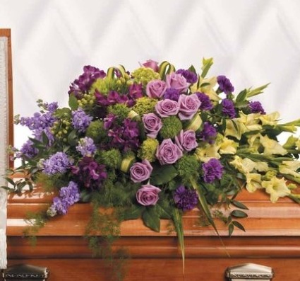 Reflections of Gratitude  Casket Spray