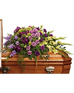 Reflections Of Gratitude Casket Spray Specialty Arrangement