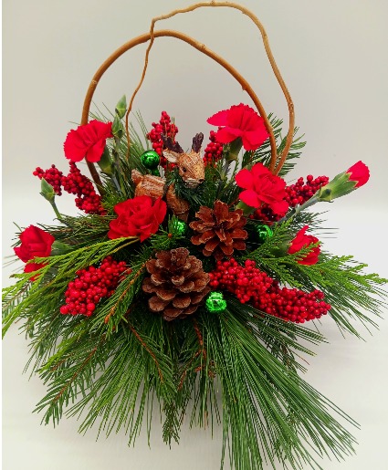 Reindeer Woodland  Floral Arrangement