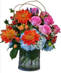 REMARKABLE RAINBOW  Arrangement of Flowers in Riverside, CA | Willow Branch Florist of Riverside
