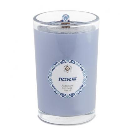 Renew Seeking Balance Wood Wick Spa Candle