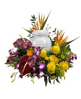 Rest in Paradise  Urn Arrangement