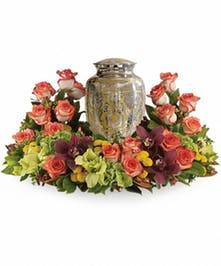 Restful Reverence Urn Design in Fernandina Beach, FL | Dottie B Florist