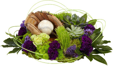 Resting Baseball  Themed Celebration of Life  in Port Stanley, ON | Flowers By Rosita