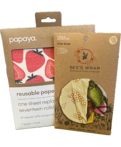 Reusable Paper Towels & Food Wrap  