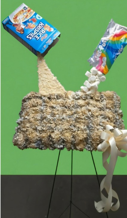 Rice crispie treat tray Custom Arrangement