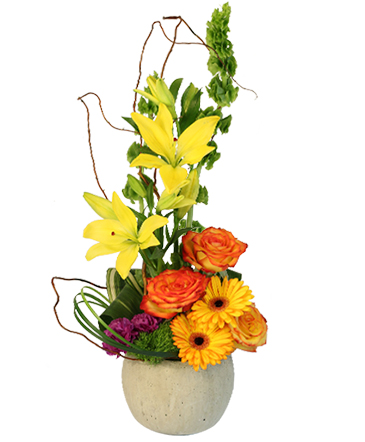 Rich & Bold Flower Arrangement in Prairie Grove, AR | Flowers N Friends