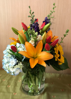 Ring of Spring Vase Arrangement