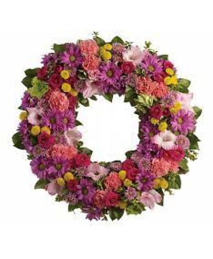 Ringed by love wreath 
