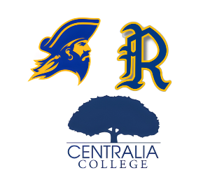 Rochester, Adna & Centralia College  Wrapped Bouquet 
