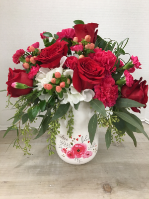 V100 - Floral Romance Arrangement