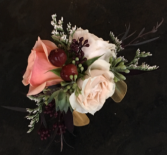 Romance Brass Cuff Corsage