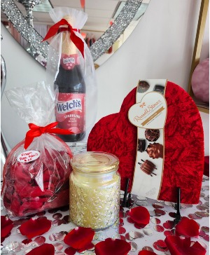 Romance Bundle Gift Basket