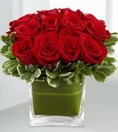 Romance Red Rose Valentine's Day vase